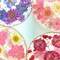 4 Pcs Flower Coasters for Drink Handmade Resin Coasters with Pressed Flowers, Round Cute Coasters for Desk Aesthetic Cup Mat Set Natural Floral Coasters Home Decor